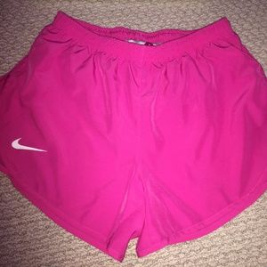 Pink Nike Shorts- Size Small